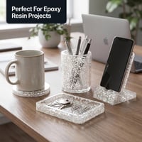 Hemway Ultra Sparkle Glitter Sclipici Alb 100g Super Chunky 3mm Artizanat Unghii Față Păr Decor Fesival 9