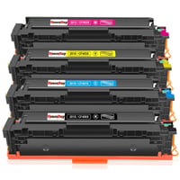 HenceBuy 201X kompatibilný toner pre HP CF400X CF400A Color LaserJet Pro MFP M277dw M277n M274n M252dw M252n – čierna, azúrová, žltá 1