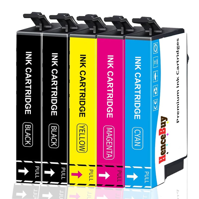 HenceBuy 405XL Multipack kompatibilná sada atramentových kaziet Epson 405 XL - 2 čierne, 1 azúrová, 1 purpurová, 1 žltá - WF-4820DWF WF-3820 WF-4825 WF