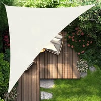 HENG FENG Háromszög Napvitorla 5x5x7m Vízálló UV Védelem Teraszra 1