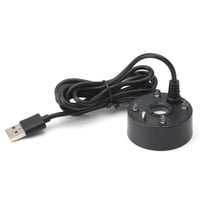 HENGBIRD Akvarijski Ovlaživač Zraka USB LED Mijenjanje Boje Ultrazvučna Magla Zaštita od Nedostatka Vode Fontana Jezero Akvarij 5V 1