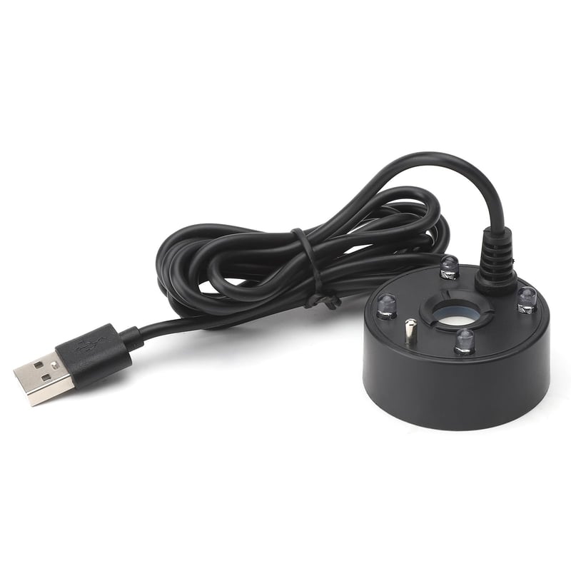 HENGBIRD Akvarijski Ovlaživač Zraka USB LED Mijenjanje Boje Ultrazvučna Magla Zaštita od Nedostatka Vode Fontana Jezero Akvarij 5V