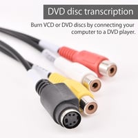 HENGBIRD USB 2.0 Videó Digitalizáló Konverter VHS Kazetta DVD Átalakító Analóg Digitális Adapter Windows Mac Kompatibilis 5