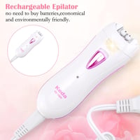 Mini epilator fără fir HENGBIRD cu lumină LED pentru față și corp 3