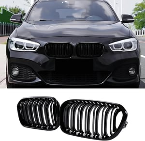 Hengjiayao BMW serija 1 F20 F21 Sjajni Crni Bubreg Rešetka 2015-2018