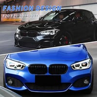 Hengjiayao BMW 1-es F20 F21 Fényes Fekete Vesekidney Rács 2015-2018 9