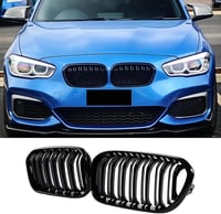 Hengjiayao BMW 1-es F20 F21 Fényes Fekete Vesekidney Rács 2015-2018 8