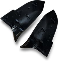 Hengjiayao BMW tükörfedél pár, fényes fekete oldaltükör burkolat F20 F30 F32 sorozathoz - For 1er 2er 3er 4er 7