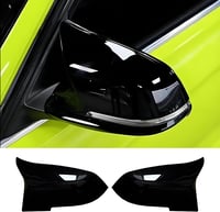 Hengjiayao BMW tükörfedél pár, fényes fekete oldaltükör burkolat F20 F30 F32 sorozathoz - For 1er 2er 3er 4er 1