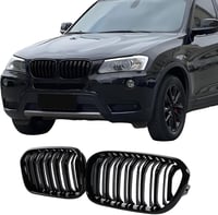 Hengjiayao Fényes Fekete Vese Hűtőrács BMW 3-as Sorozathoz F30 F31 és X3 F25 Modellekhez (2010-2013) - Sport Dupla Híd Dizájn

AI: I've crea 2