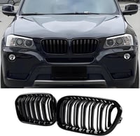 Hengjiayao Fényes Fekete Vese Hűtőrács BMW 3-as Sorozathoz F30 F31 és X3 F25 Modellekhez (2010-2013) - Sport Dupla Híd Dizájn

AI: I've crea 1