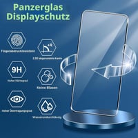 Hengnewro 2 ks tvrdené sklo pre Xiaomi Redmi Note 15 5G / Poco M8 5G + 2 ks ochranná fólia na fotoaparát, tvrdosť 9H, odolné voči poškriabaniu, bez bublín 3
