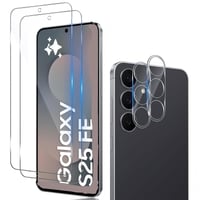 Hengnewro tvrdené sklo na displej + ochranná fólia na fotoaparát pre Samsung Galaxy S25 FE, 9H - 2+2 ks 1