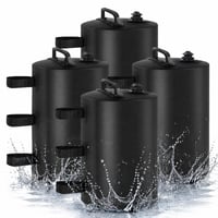 Hengrongshen 4 buc. Greutăți pentru Pavilion 20L, Sac de balast umplut cu apă sau nisip 80 kg+, Greutăți reutilizabile pentru cort, pliabile 1