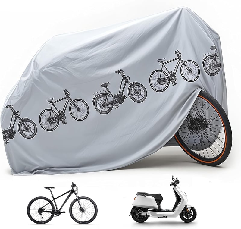 Henjunu vízálló motorkerékpár takaró ponyva, télálló - 200x100 cm