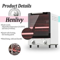Henlivy 10L Sterilizáló Autokláv 250°C Fodrász Szalon Köröm Spa Eszköz Sterilizáláshoz 2
