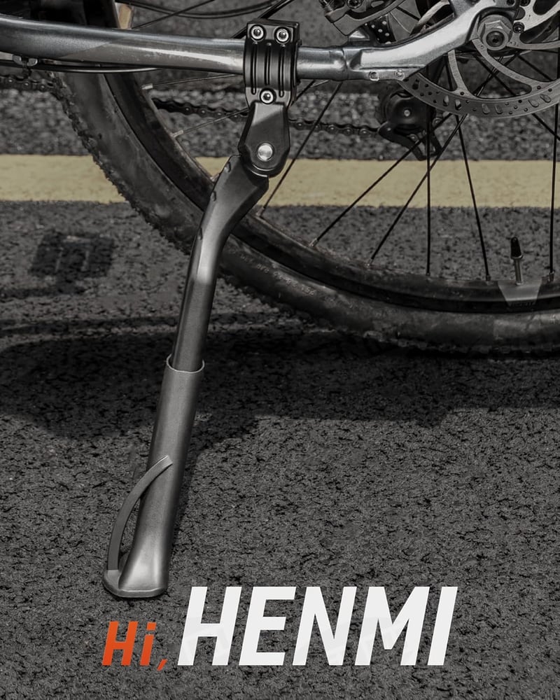 HENMI Állítható Kerékpártámasz 24-29" Méretű Kerékpárokhoz - 45kg Teherbírás, Alumínium, MTB, E-bike, Országúti és Városi Biciklikhez