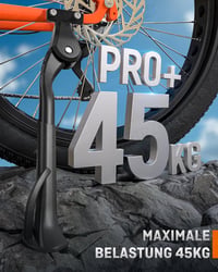 HENMI Bicikli oldaltámasz 24-29 col e bike MTB kétfuratos stabil állvány 40 mm M6 és 18 mm M5 M6 csavar rögzítéshez 7
