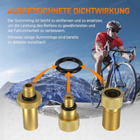 HENMI Kerékpár Szelep Adapter Szett - HMV-Y03 7