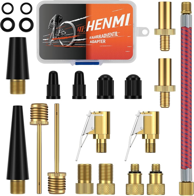 HENMI Kerékpár Szelep Adapter Szett - HMV-Y03