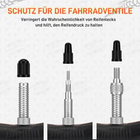 HENMI Kerékpár Szelep Adapter Szett - HMV-Y03 6