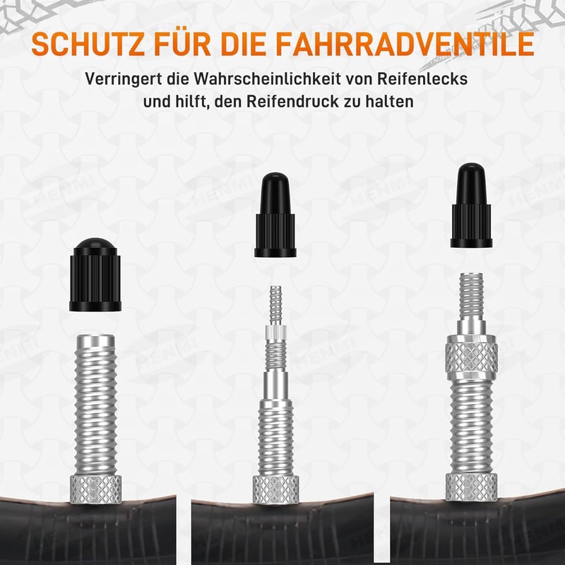 HENMI Kerékpár Szelep Adapter Szett - HMV-Y03