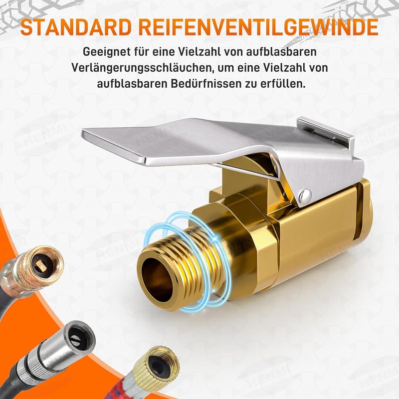 HENMI Kerékpár Szelep Adapter Szett - HMV-Y03