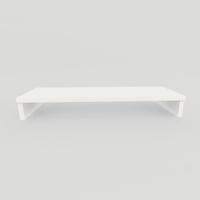 Henor Fa TV Állvány 110x35x15 cm Fehér 60 kg Terhelhetőség 7