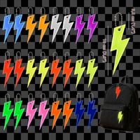 HENOUXIANG Pandantiv Reflectorizant pentru Rucsac și Ghiozdan, Breloc Reflectorizant, Cadou de Zi de Naștere pentru Copii, pentru Ciclism, Mers pe jos, Alergare 2