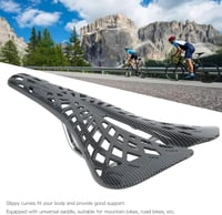 HERCHR Ergonomikus Kerékpár Nyereg, Pókháló Stílusú Üreges Ülés, Szénszálas Ultrakönnyű MTB Nyereg Országúti és Hegyi Kerékpárokhoz 8
