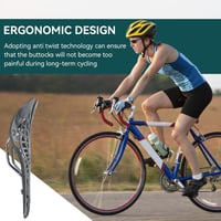 HERCHR Ergonomikus Kerékpár Nyereg, Pókháló Stílusú Üreges Ülés, Szénszálas Ultrakönnyű MTB Nyereg Országúti és Hegyi Kerékpárokhoz 3