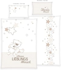 Herding Baby Best Kisgyermek Ágynemű Szett, Jana Kedvenc Személy, Kétoldalas Motívum, Pamut - Standard version, White/Opulent Garden 2