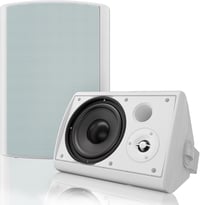 Herdio 6.5" 400W Bluetooth Kültéri Hangszóró Vízálló Fehér 1