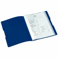 Herlitz 11208360 Prezentačná kniha PP A4 20 listov modrá polypropylénový zakladač 3