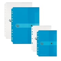 Herlitz 11292935 Priehľadné zakladače A4 s patentom, z PP materiálu, biele 3