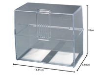Kartotékový box Herlitz A7 – priehľadný 4
