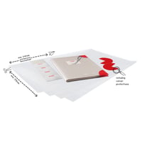 Samolepiace obaly na knihy Herlitz easy cover, priehľadné, na školské učebnice, 5 ks 2