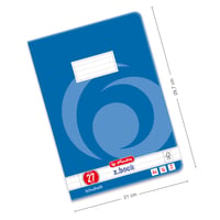 Caiet școlar Herlitz A4 dictando, cu margine, 16 file, set de 10 bucăți 2