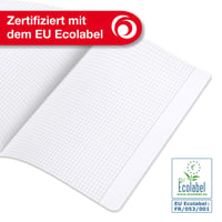 Školský zošit Herlitz A4, štvorčekový (5x7 mm, linajka 8f), 16-listový, balenie 10 ks, školský zošit s certifikátom FSC s rôznymi motívmi 6