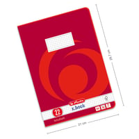 Štvorčekový zošit Herlitz x.book A4 – Lineatúra 22, 16-listový, balenie 10 ks 2