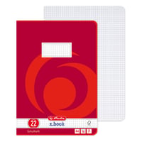Štvorčekový zošit Herlitz x.book A4 – Lineatúra 22, 16-listový, balenie 10 ks 3