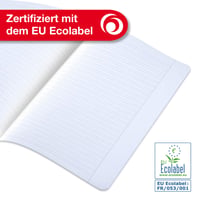 Zošit Herlitz x.book A4 linajkový 16-listový od 3. triedy, balenie 10 ks, alternatíva k čistým a štvorčekovým školským zošitom 6