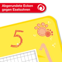 Školský zošit Herlitz x.book A5, 8-riadkový, s okrajom, 16 listov, 80 g/m², papier s certifikátom FSC, motív psíka, balenie 4 ks 6