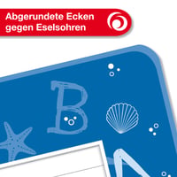 Herlitz x.book linajkový zošit A5, typ 9, s okrajom, 32 listov, balenie 5 ks, 4. ročník 4