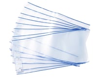Copertă de carte HERMA 20233 HERMÄX Classic 26,5 x 54 cm, 10 bucăți, transparentă, cu etichetă pentru inscripționare și protecție a marginilor, folie din polipropilenă ștergibilă, set pentru protecția cărților școlare 1