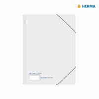HERMA 4366 Farebné samolepiace etikety žlté odnímateľné 45,7 x 21,2 mm 960 ks A4 potlačiteľné matný papier štítky logistika sklad 5