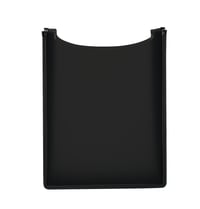 HERMA Flexi box na zošity A4 do školskej tašky – 34,5 x 26 x 7 cm, otvorený zhora, z priehľadného PP materiálu, čierny, na zošity a krúžkové zakladače 1