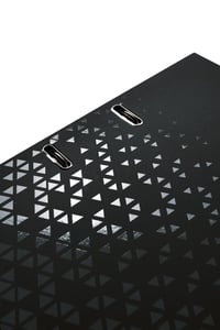 Dosar cu inele HERMA pentru copii, A4, negru, lățime 7 cm, cu model, suprafață lucioasă, imprimat la interior, pentru băieți și fete 4