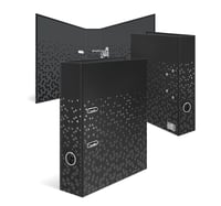 Dosar cu inele HERMA pentru copii, A4, negru, lățime 7 cm, cu model, suprafață lucioasă, imprimat la interior, pentru băieți și fete 7