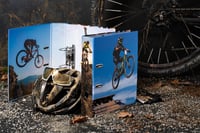 Detský krúžkový zakladač HERMA A4 s motívom horského bicykla, šírka 7 cm, s potlačou vo vnútri, pre chlapcov a dievčatá 6